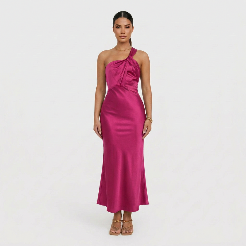 Vestido Maxi Elegante feminino