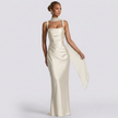 Vestido Maxi Elegante feminino