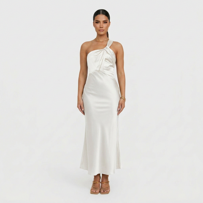 Vestido Maxi Elegante feminino