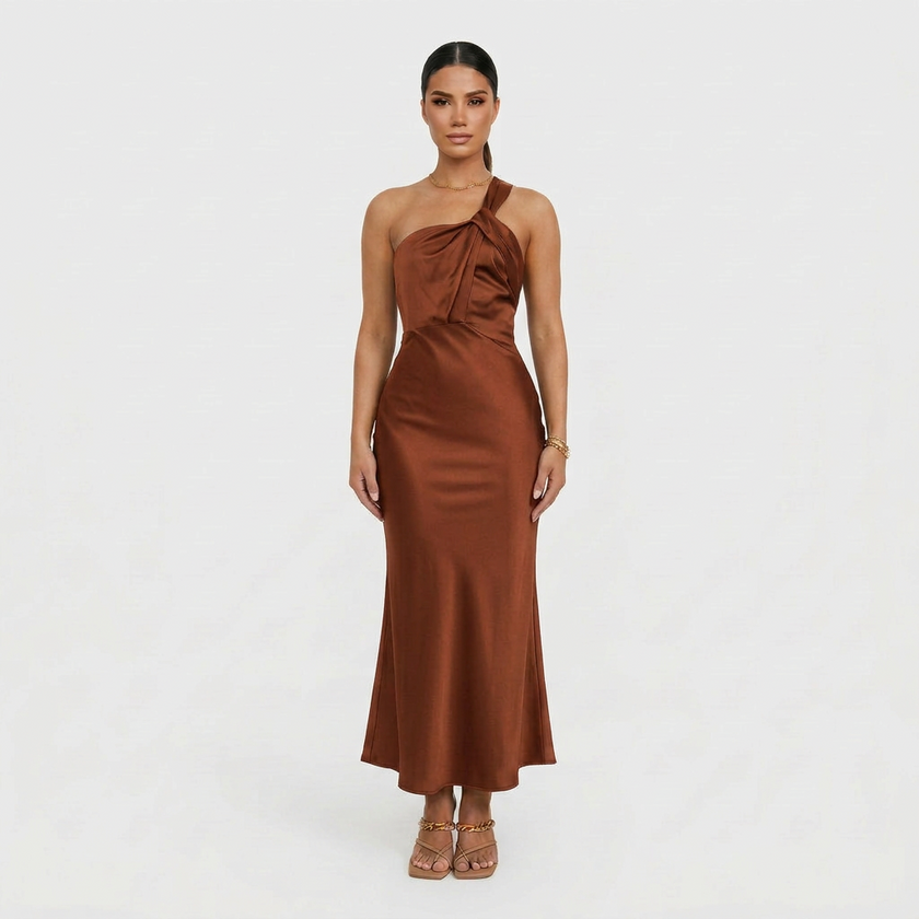 Vestido Maxi Elegante feminino