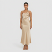 Vestido Maxi Elegante feminino