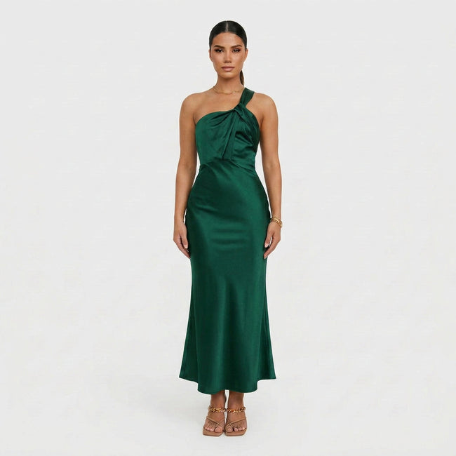 Vestido Maxi Elegante feminino