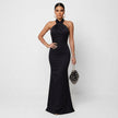 Vestido Maxi Elegante feminino