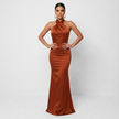 Vestido Maxi Elegante feminino