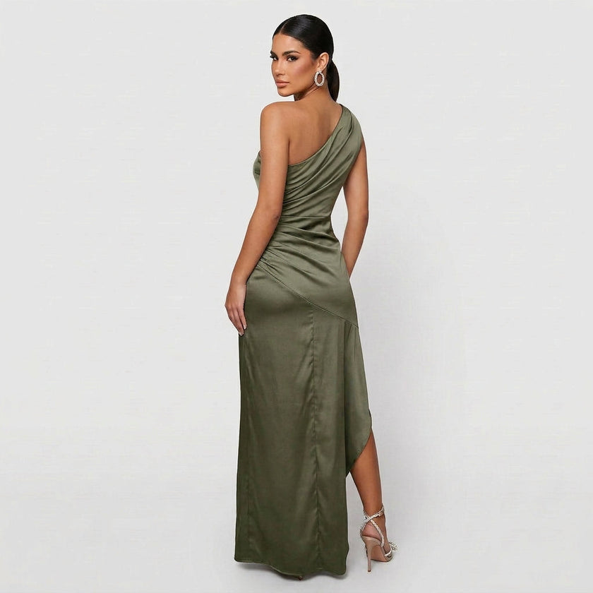 Vestido Maxi Elegante feminino