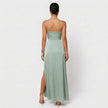 Vestido Maxi Elegante feminino