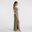 Vestido Maxi Elegante feminino