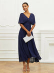 Vestido Midi Formal feminino