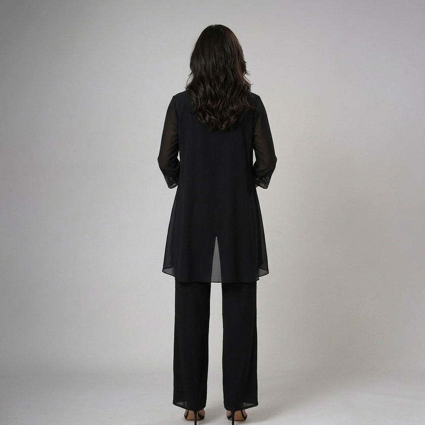 Iva - Conjunto Elegante de Três Peças