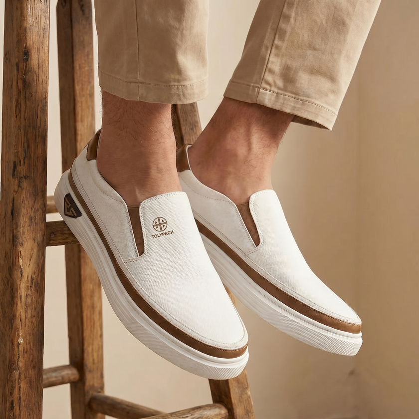 TORINO – Sapatilha Homem Slip-On em Pele