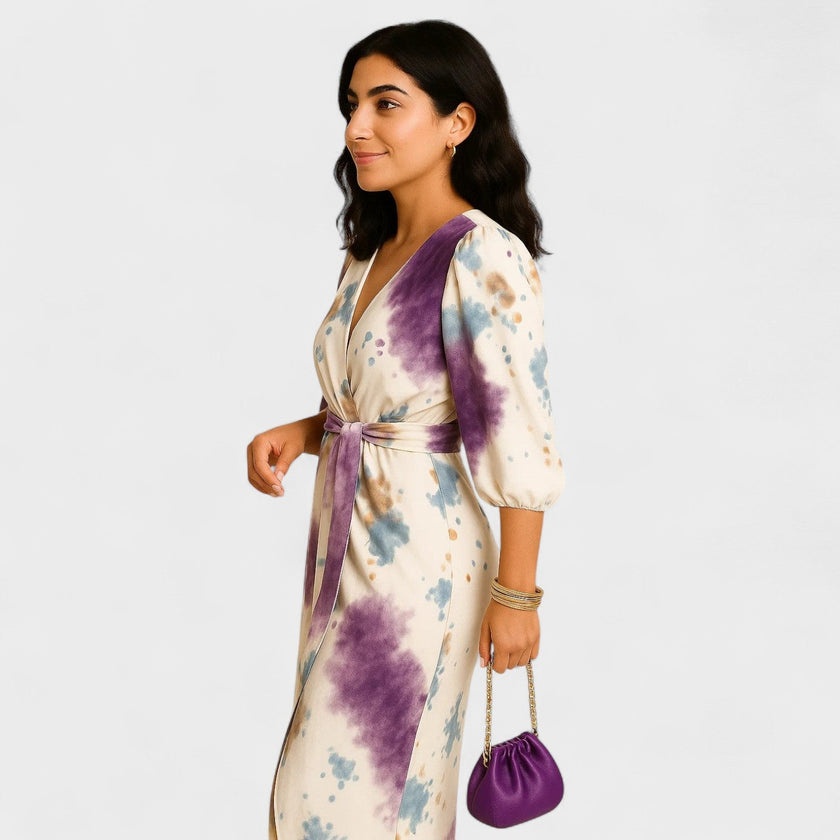 Vestido crossover feminino