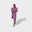 Vestido Fuego Tropical feminino