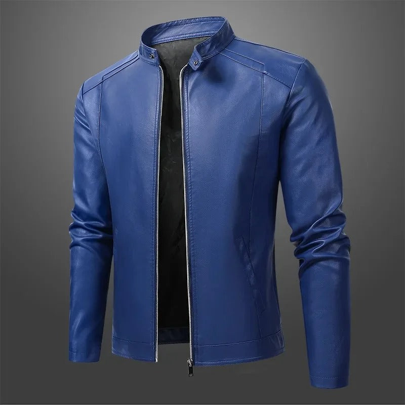 Beckett | Casaco Motard de Couro Elegante