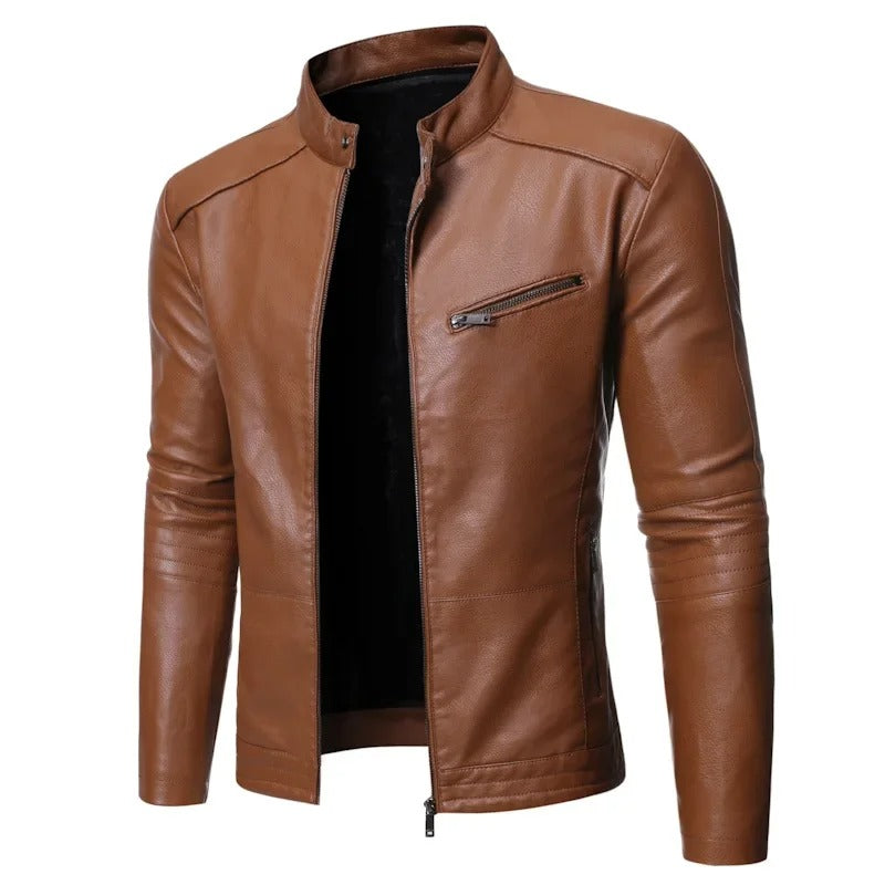 Lennox | Casaco de Couro Elegante