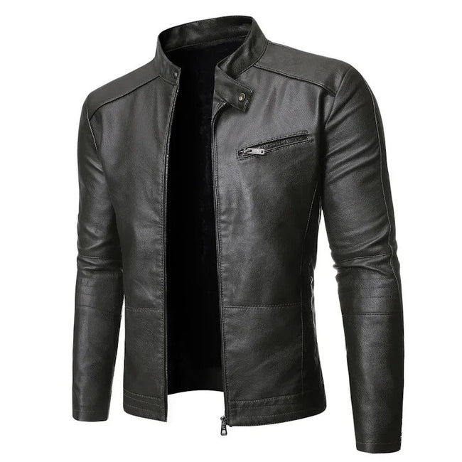 Lennox | Casaco de Couro Elegante