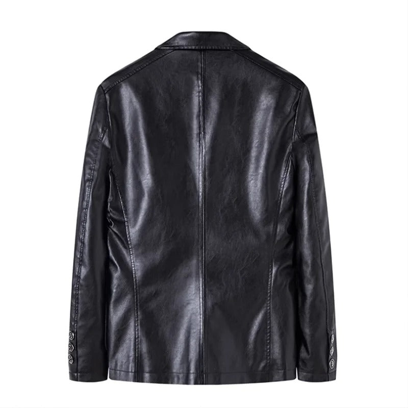 Toby | Casaco de Couro Casual Elegante