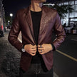 Toby | Casaco de Couro Casual Elegante