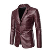 Toby | Casaco de Couro Casual Elegante