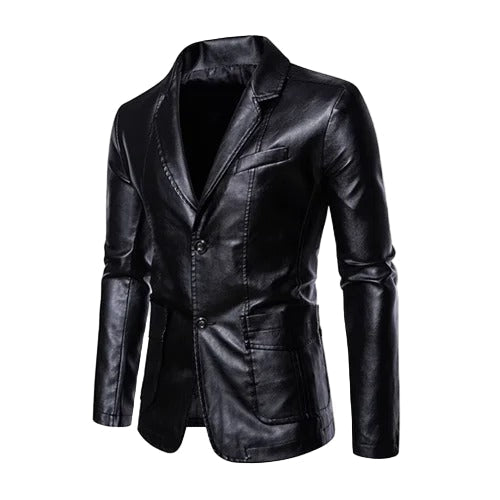 Toby | Casaco de Couro Casual Elegante