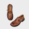 Manon – Sapatos de pele com fivelas laterais