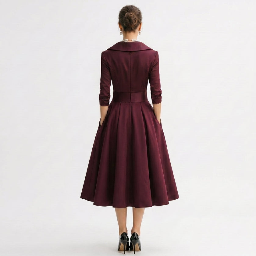 Rosa – Vestido Vintage Elegante