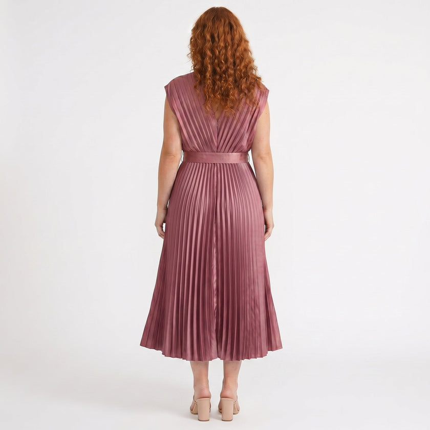 Eduarda - Vestido midi elegante
