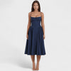 O vestido com corset feminino