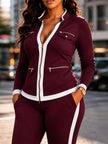 Bianca — Conjunto Feminino Elegante de Duas Peças