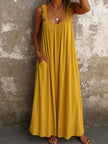 Vestido Maxi Amara – leve, solto e perfeito para dias quentes