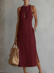 Vestido Clara com renda delicada e charme de verão
