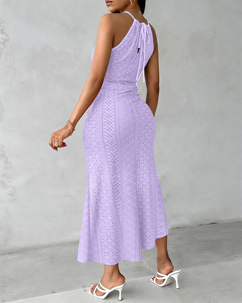 Ayla | Vestido Midi com Efeito Drapeado