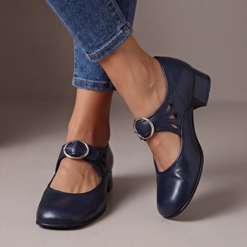 Josephine | Mary Janes em couro conforto