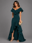 Valentina | Vestido Longo com Folhos