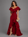 Valentina | Vestido Longo com Folhos