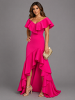 Valentina | Vestido Longo com Folhos