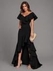 Valentina | Vestido Longo com Folhos