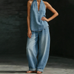 Íris - Denim Fluidez Natural
