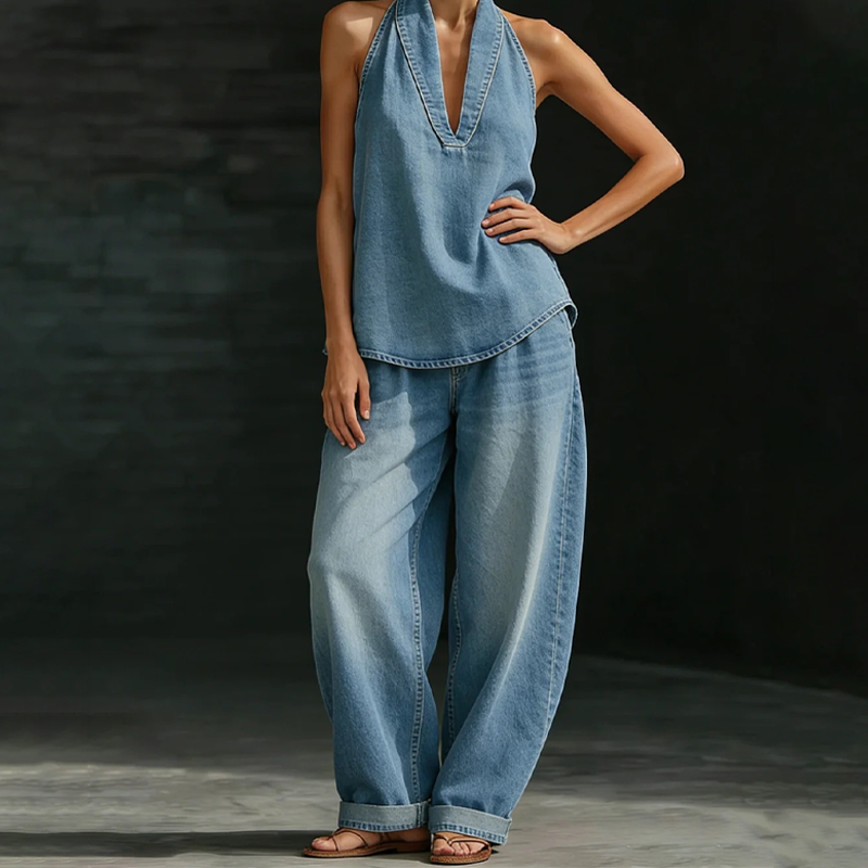 Íris - Denim Fluidez Natural