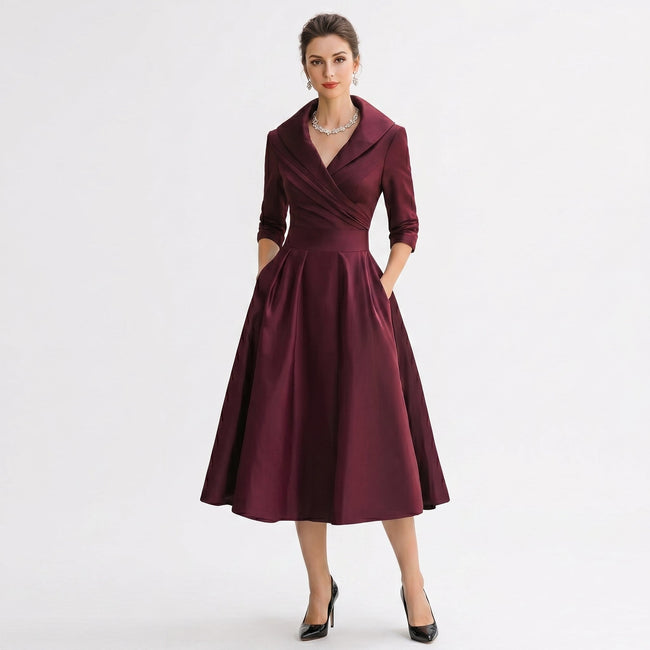 Rosa – Vestido Vintage Elegante