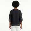 Francisca | Blusa com Mangas de Folhos