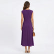 Emilia - Vestido maxi elegante sem mangas e gola redonda