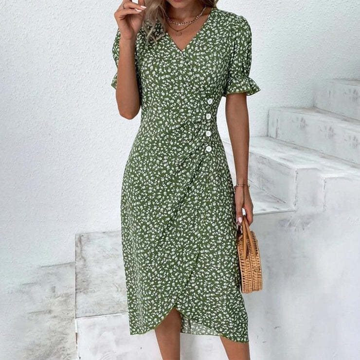Vestido Envelope Leve feminino