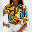 Blusa de gola clássica feminino