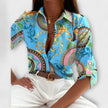 Blusa de gola clássica feminino