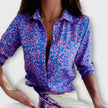 Blusa de gola clássica feminino
