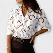 Blusa de gola clássica feminino